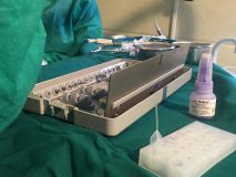 PeriAcryl tissue adhesive practical training with Live surgery